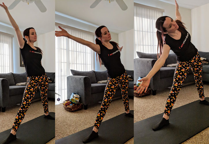 Triangle Pose Yoga With Adriene